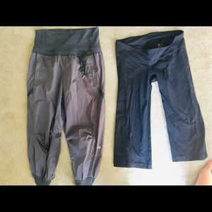Lot of 3 maternity pants: Lululemon, and Gap!